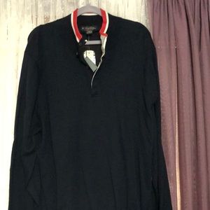 Brooks Brothers xl sweater mens blue